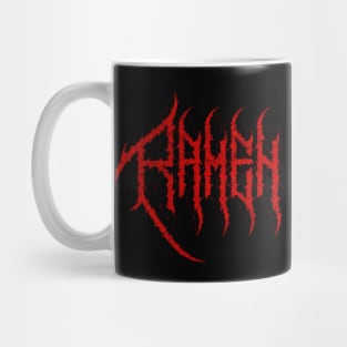 Ramen Death Metal Blood Mug